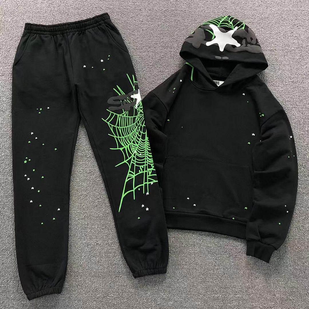 Sp5der TROUSERS 125 SP5DER HOODIE - Image 6
