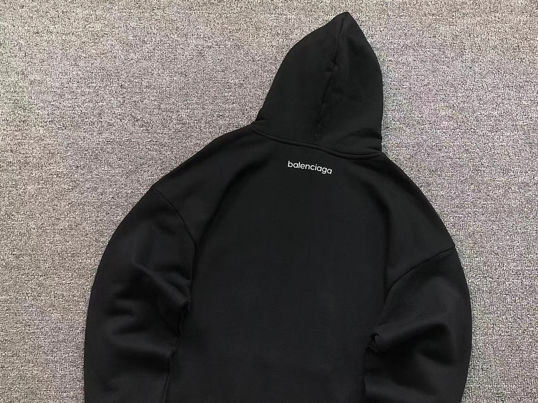 Balenciaga 218 B⭐L⭐⭐⭐IA⭐A HOODIE 42082922163 (Im 170Cm 60Kg I Wear Size S In The Phot) - Image 11