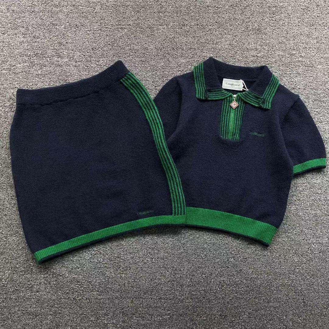 Casablanca 368 CASABLANCA POLO SHORT SKIRT FEMAIE