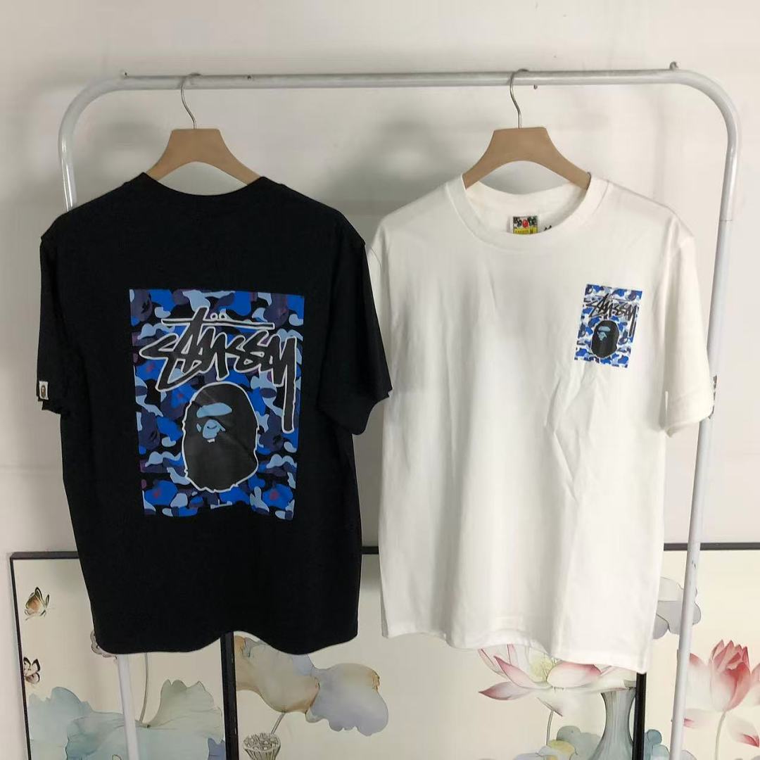 Bape 82 BAPE STUSSY T-SHIRT 4206100298 (Im 170Cm 60Kg I Wear Size M In The Phot) - Image 28