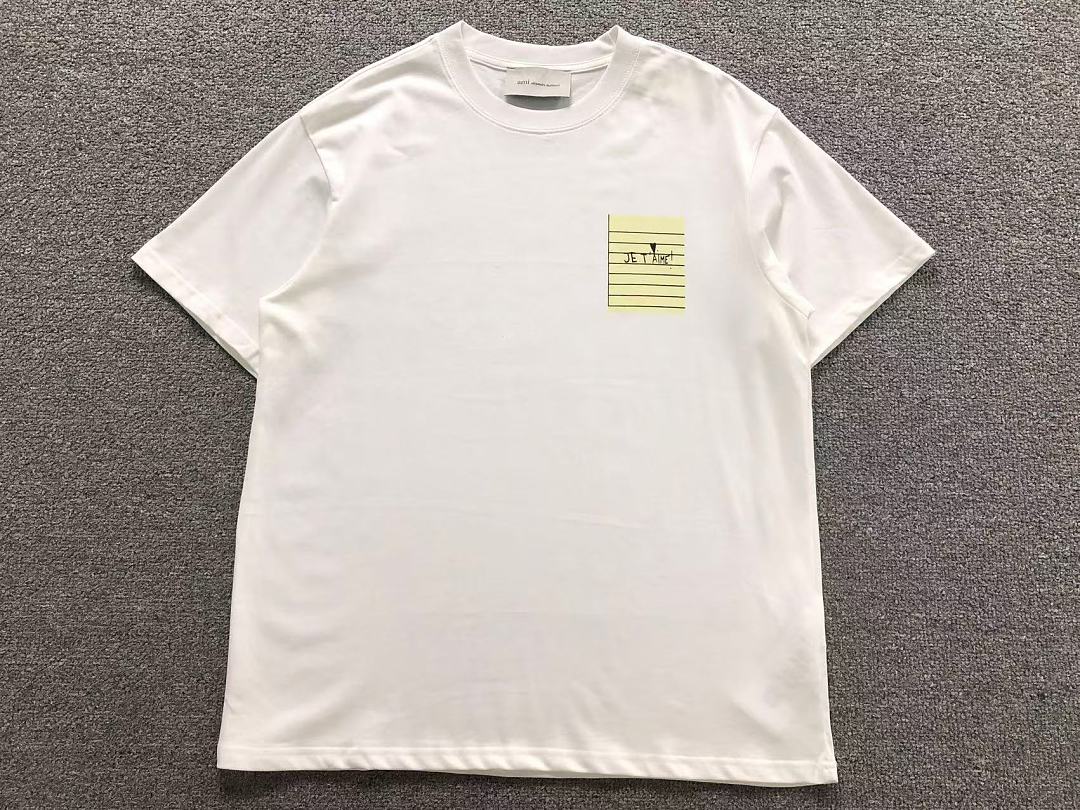 AMI 95 AMI T-SHIRT 3205070821 (Im 170Cm 60Kg I Wear Size L In The Phot) - Image 5