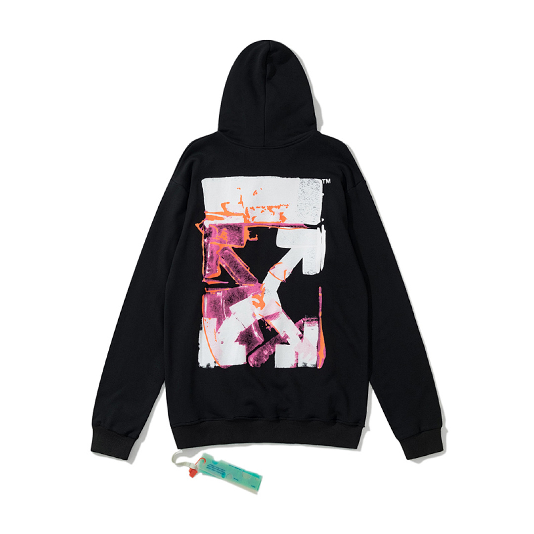 Off-White 119 OFF-WHITE (WHITE HOODIE) - Image 3