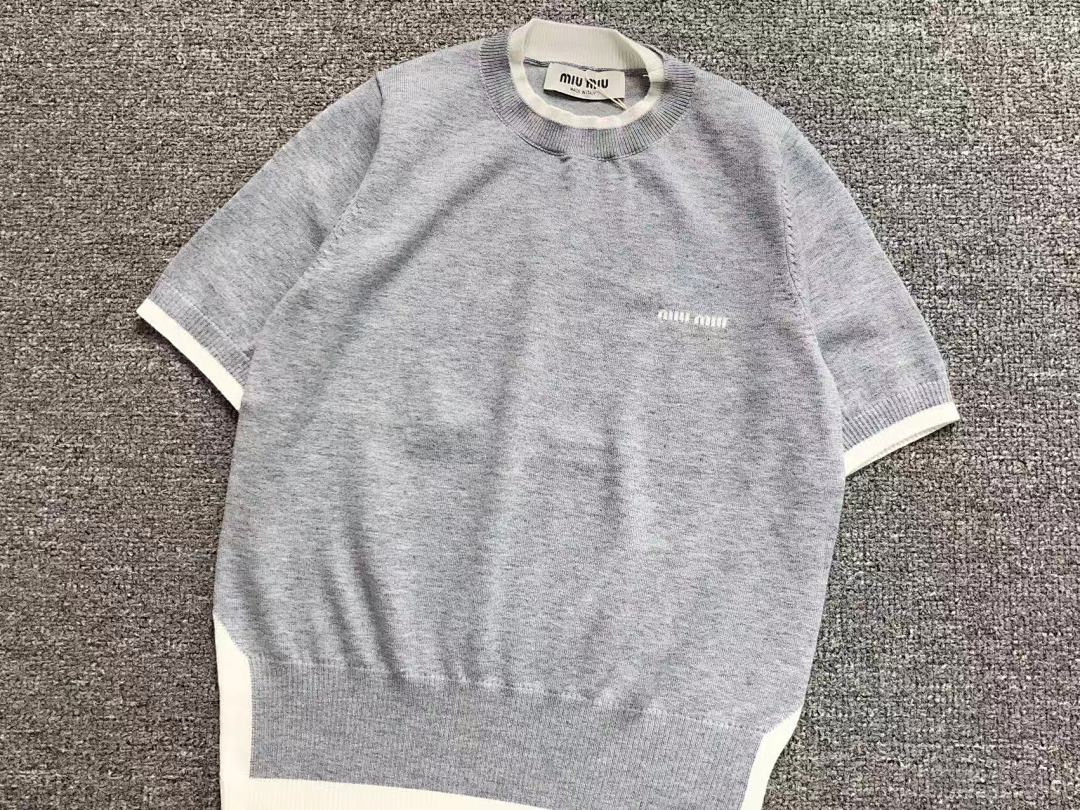 Miu Miu 118 M⭐U T-SHIRT FEMAIE - Image 9