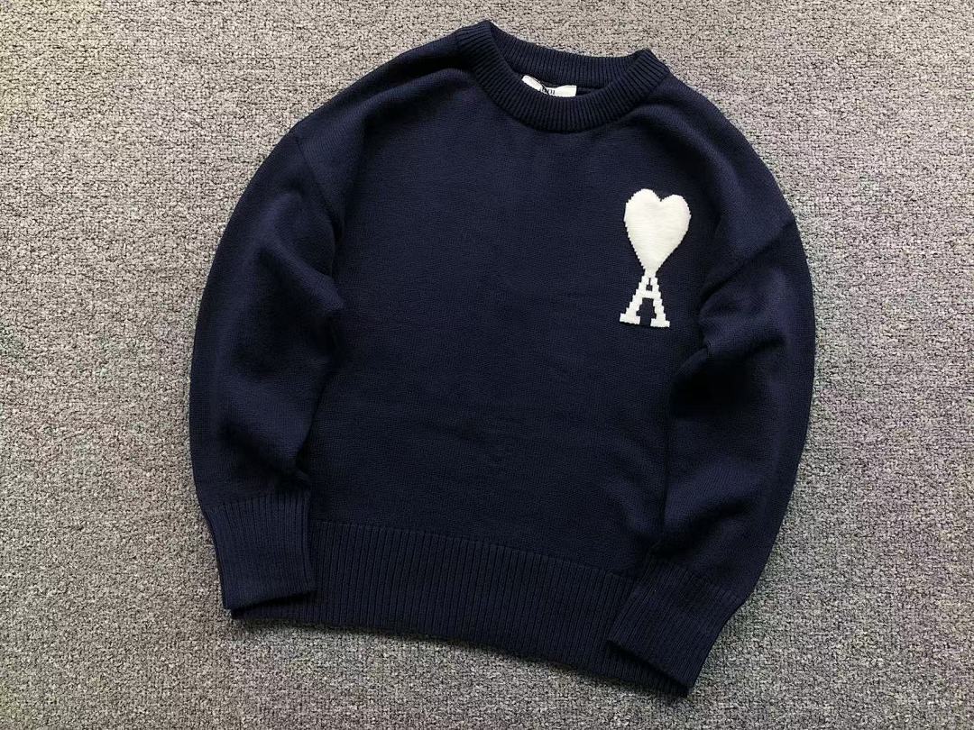 AMI 188 AMI SWEATER 21103062001 (Im 170Cm 60Kg I Wear Size L In The Phot) - Image 19