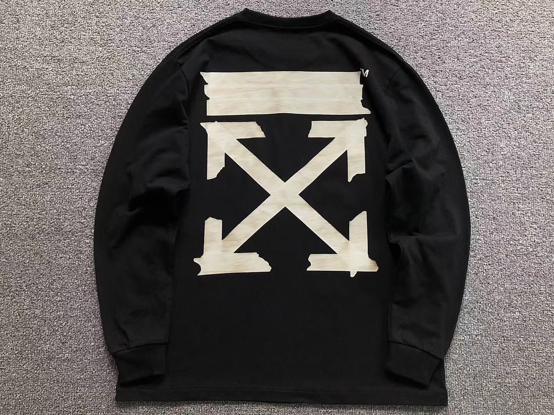 Off-White 129 OFF-WHITE LONG SLEEVED 3207302221 (Im 170Cm 60Kg I Wear Size M In The Phot) - Image 13
