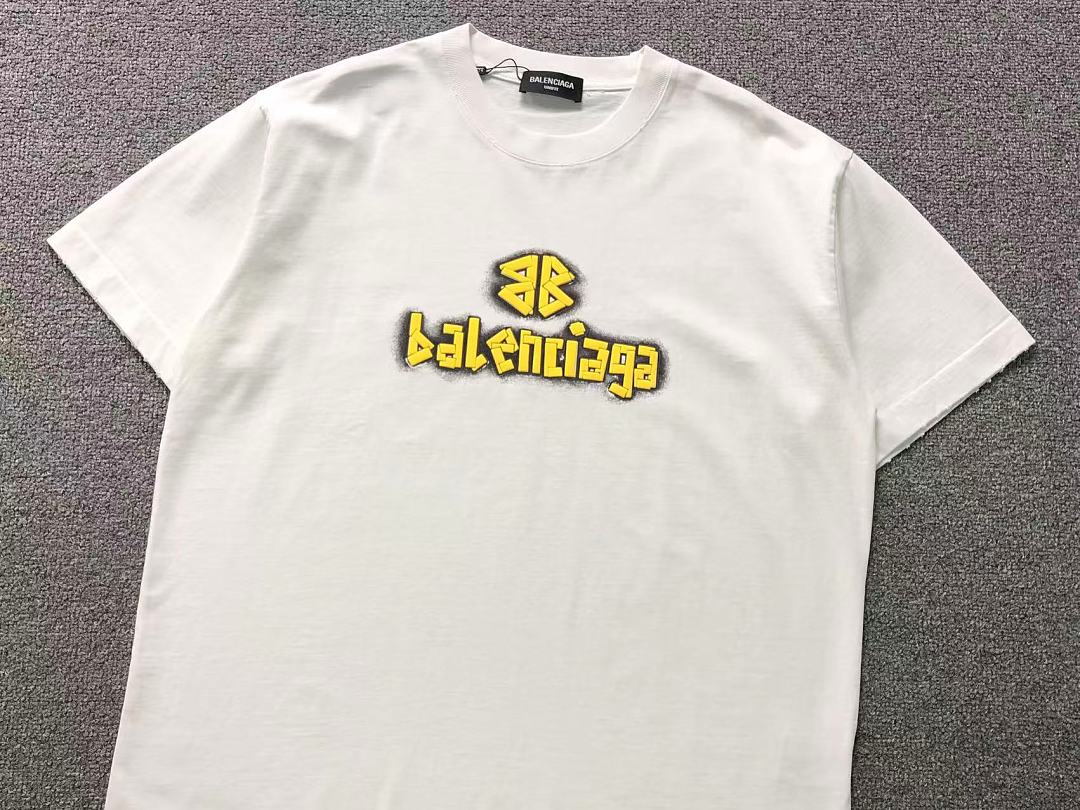 Balenciaga 129 B⭐L⭐⭐⭐IA⭐A T-SHIRT 42061609133 (Im 170Cm 60Kg I Wear Size 2XL In The Phot) - Image 10
