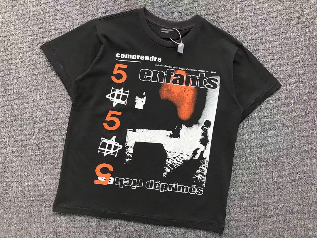 Chanel 108 ENFANTS RICHES DEPRIMES T-SHIRT 211152017 (Im 170Cm 57Kg I Wear Size S In The Phot) - Image 6