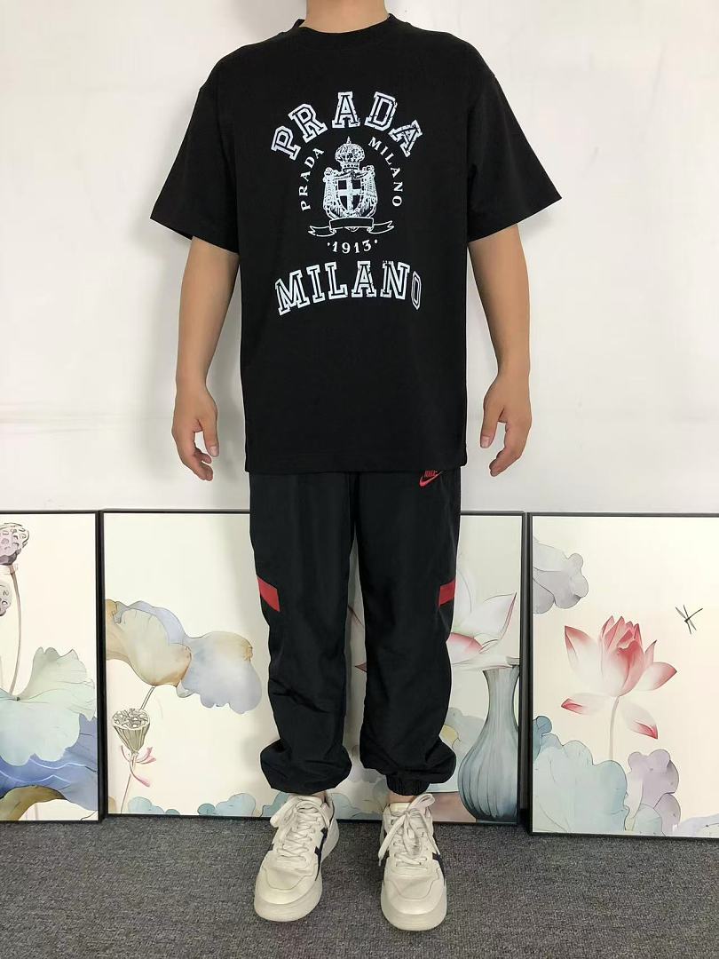 Prada 98 P⭐A⭐A T-SHIRT 524290519 (Im 170Cm 60Kg I Wear Size M In The Phot) - Image 3
