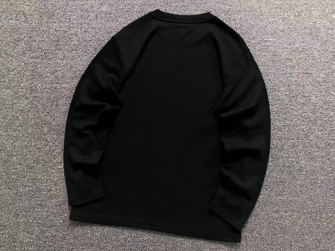 AMI 105 AMI LONG SLEEVED 3208070603 (Im 170Cm 60Kg I Wear Size L In The Phot) - Image 22