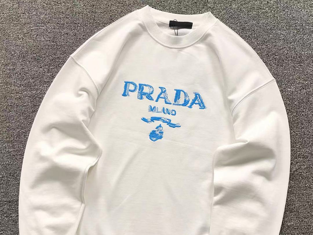 Prada 128 P⭐A⭐A HOODIE 59280881 (Im 170Cm 60Kg I Wear Size S In The Phot) - Image 8