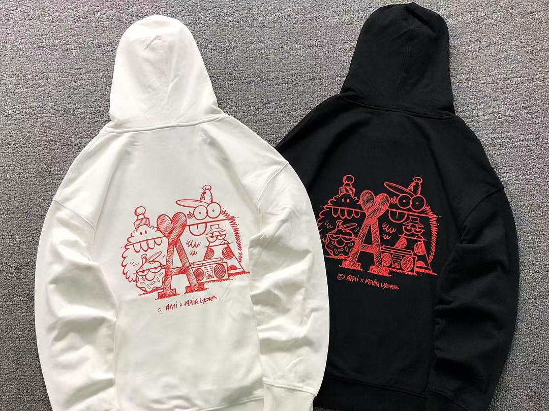 AMI 168 AMI HOODIE 3208212321 (Im 170Cm 60Kg I Wear Size M In The Phot) - Image 6