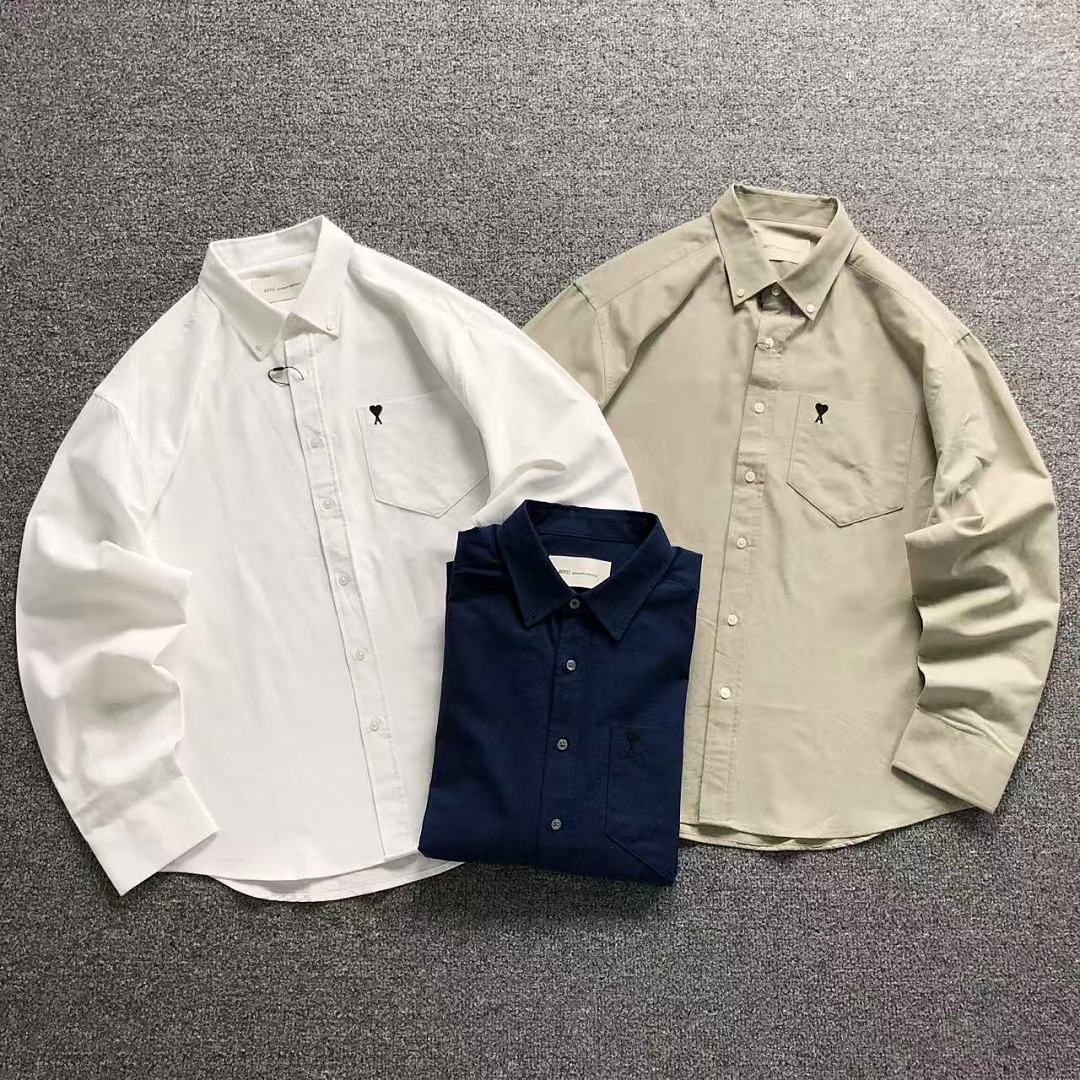 AMI 218 AMI SHIRT 2208110504 (Im 170Cm 60Kg I Wear Size XL In The Phot)