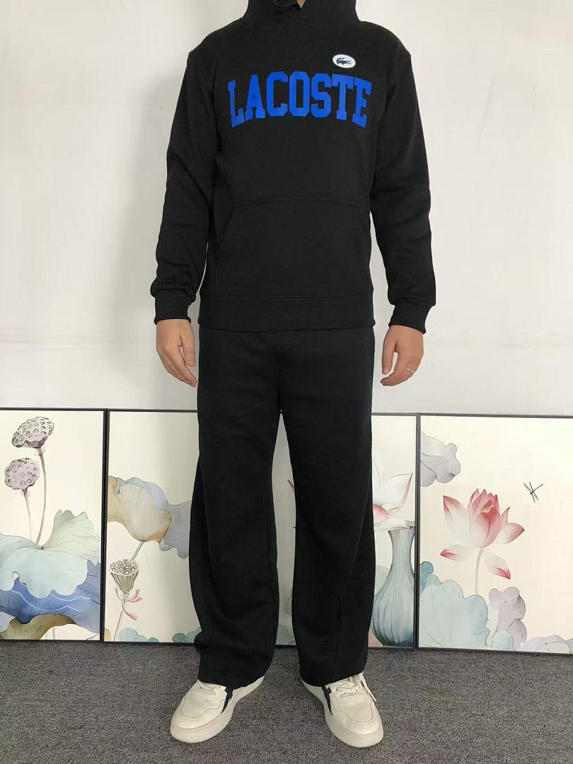 Unbranded 215 LACOSTE HOODIE 2112102001 (Im 170Cm 60Kg I Wear Size M In The Phot) - Image 3