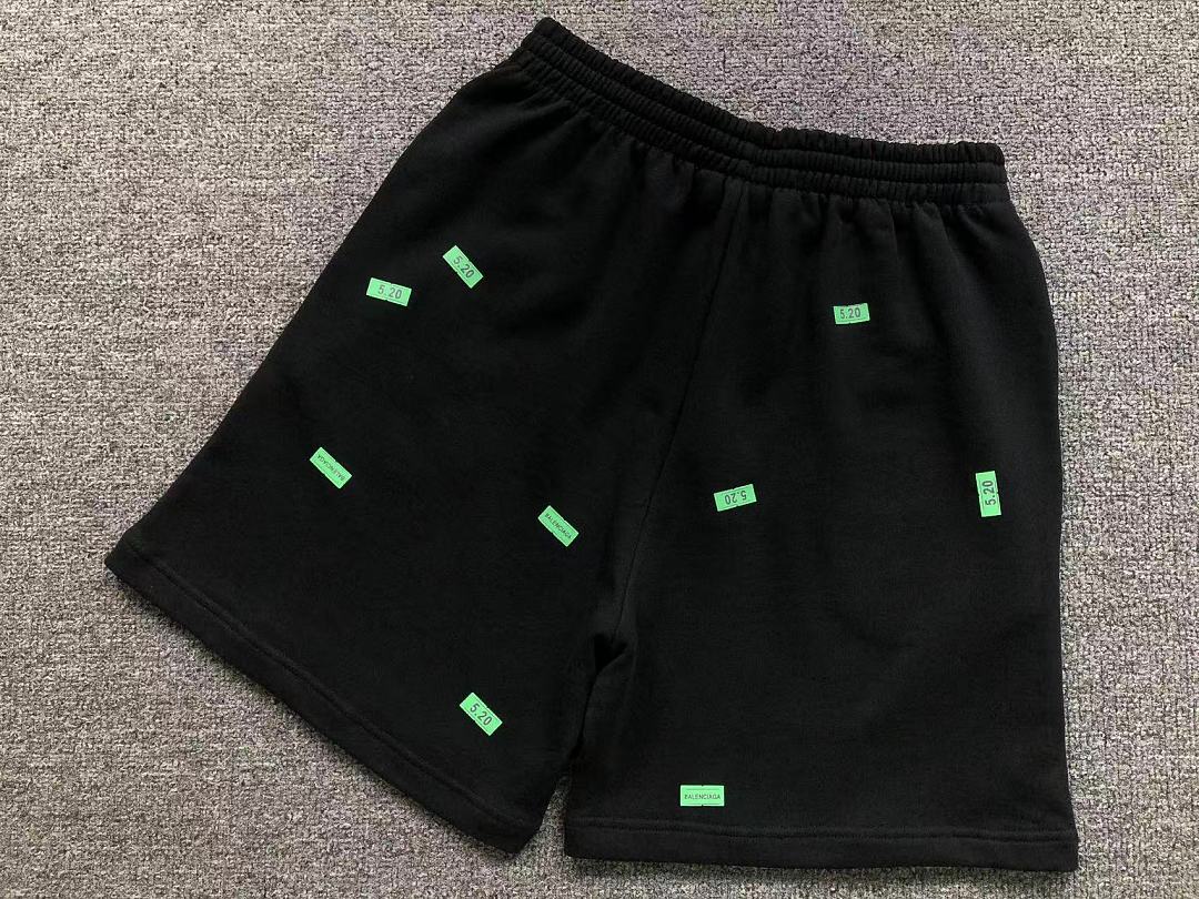 Balenciaga SHORTS158 B⭐L⭐⭐⭐IA⭐A T-SHIRT SHORTS 3206173321 (Im 170Cm 60Kg I Wear Size S In The Phot) - Image 24