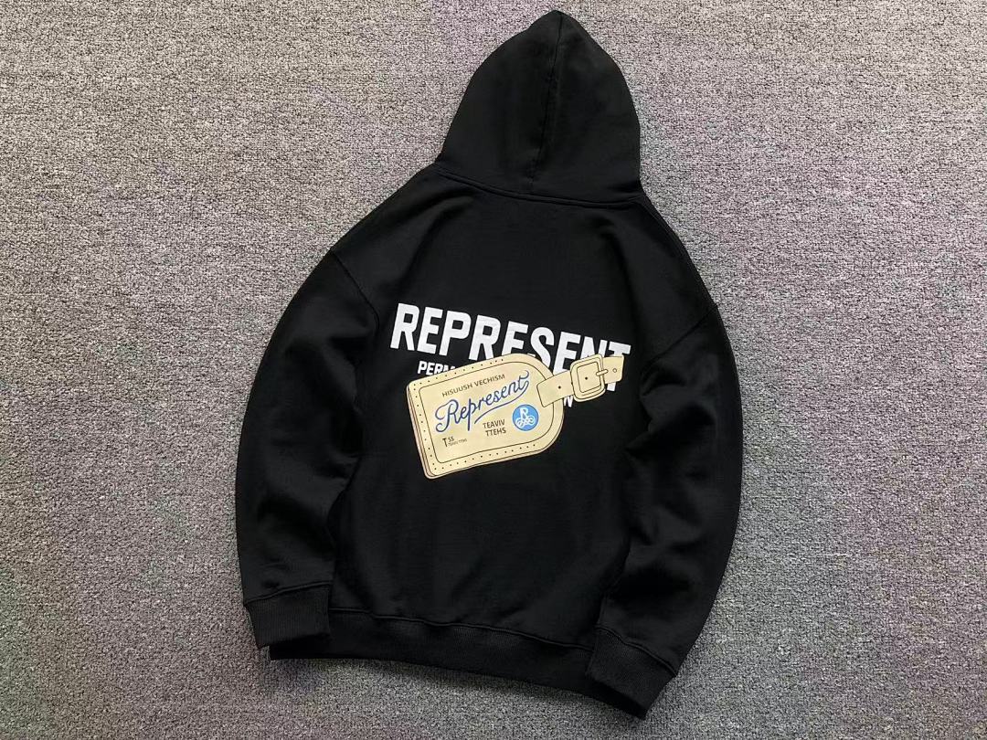 Represent 128 REPRESENT HOODIE 1109260968 (Im 170Cm 60Kg I Wear Size S In The Phot) - Image 11