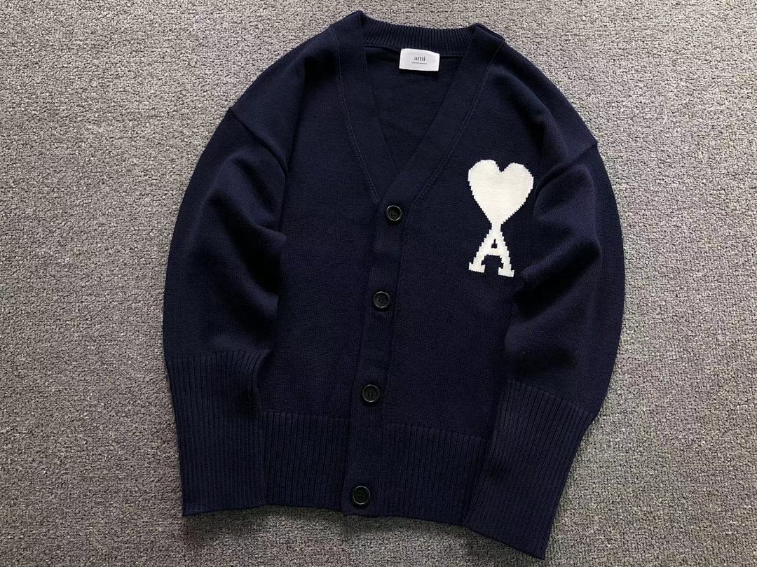 AMI 178 AMI SWEATER 4120201135 (Im 170Cm 60Kg I Wear Size XS In The Phot) - Image 14
