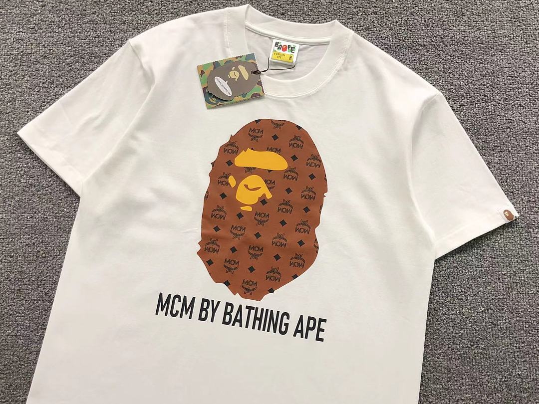 Bape 85 BAPE M⭐M T-SHIRT 124151131 (Im 170Cm 65Kg I Wear Size M In The Phot) - Image 12