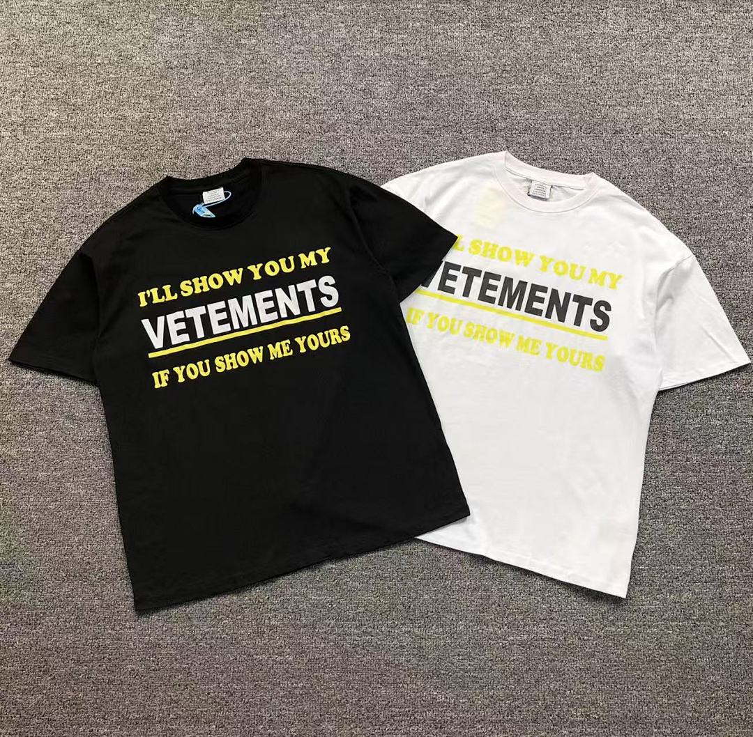 Vetements 88 VETEMENTS T-SHIRT 482317145 (Im 170Cm 60Kg I Wear Size S In The Phot)