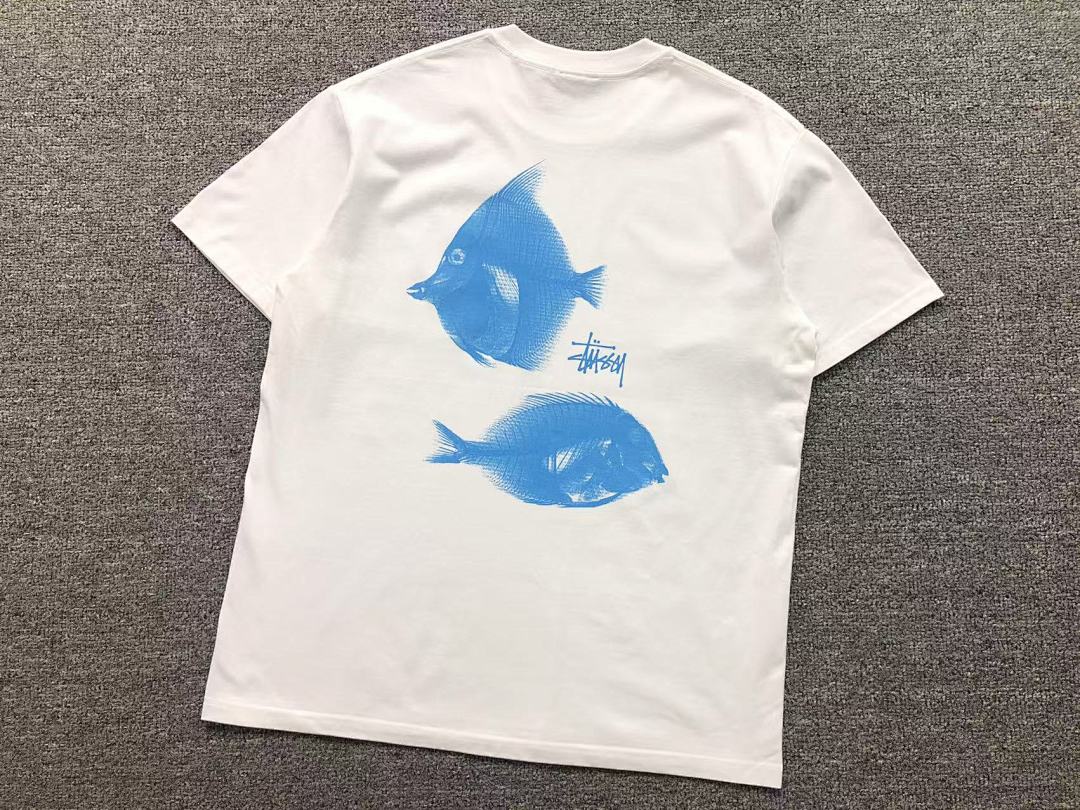 Stussy 85 STUSSY T-SHIRT 214152702 (Im 170Cm 60Kg I Wear Size L In The Phot) - Image 7