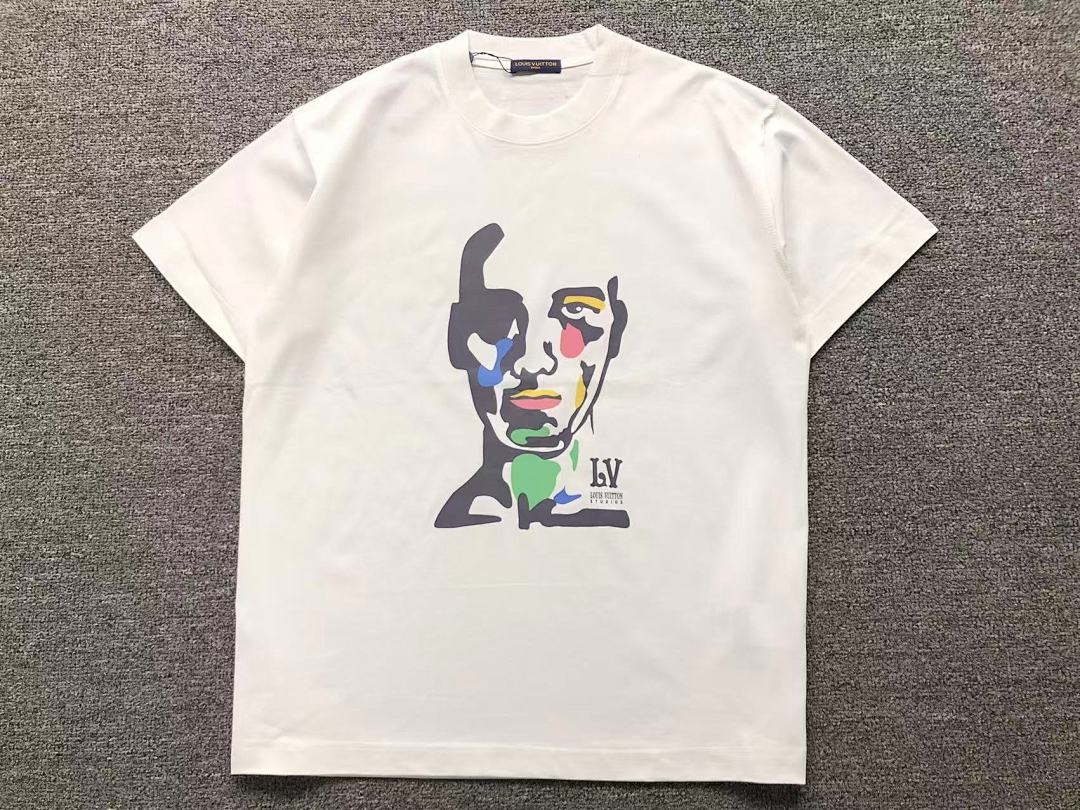 Louis Vuitton 108 L⭐ T-SHIRT 59040170 (Im 170Cm 60Kg I Wear Size L In The Phot) - Image 5