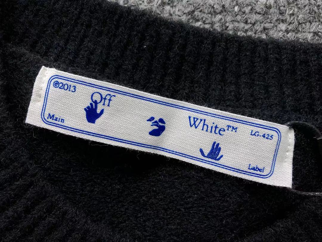 Off-White 138 OFF-WHITE SWEATER 11082304140 (Im 170Cm 60Kg I Wear Size M In The Phot) - Image 25