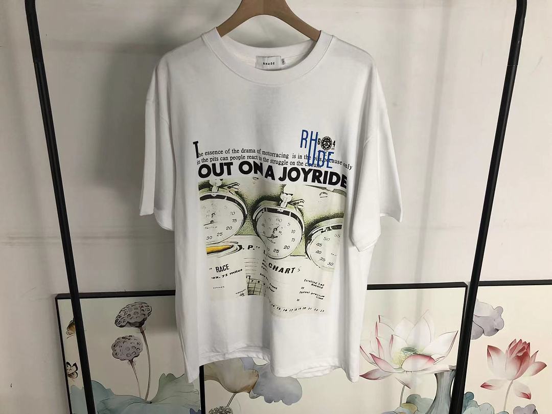 Rhude 95 RHUDE T-SHIRT 3204230321 (Im 170Cm 60Kg I Wear Size L In The Phot) - Image 21