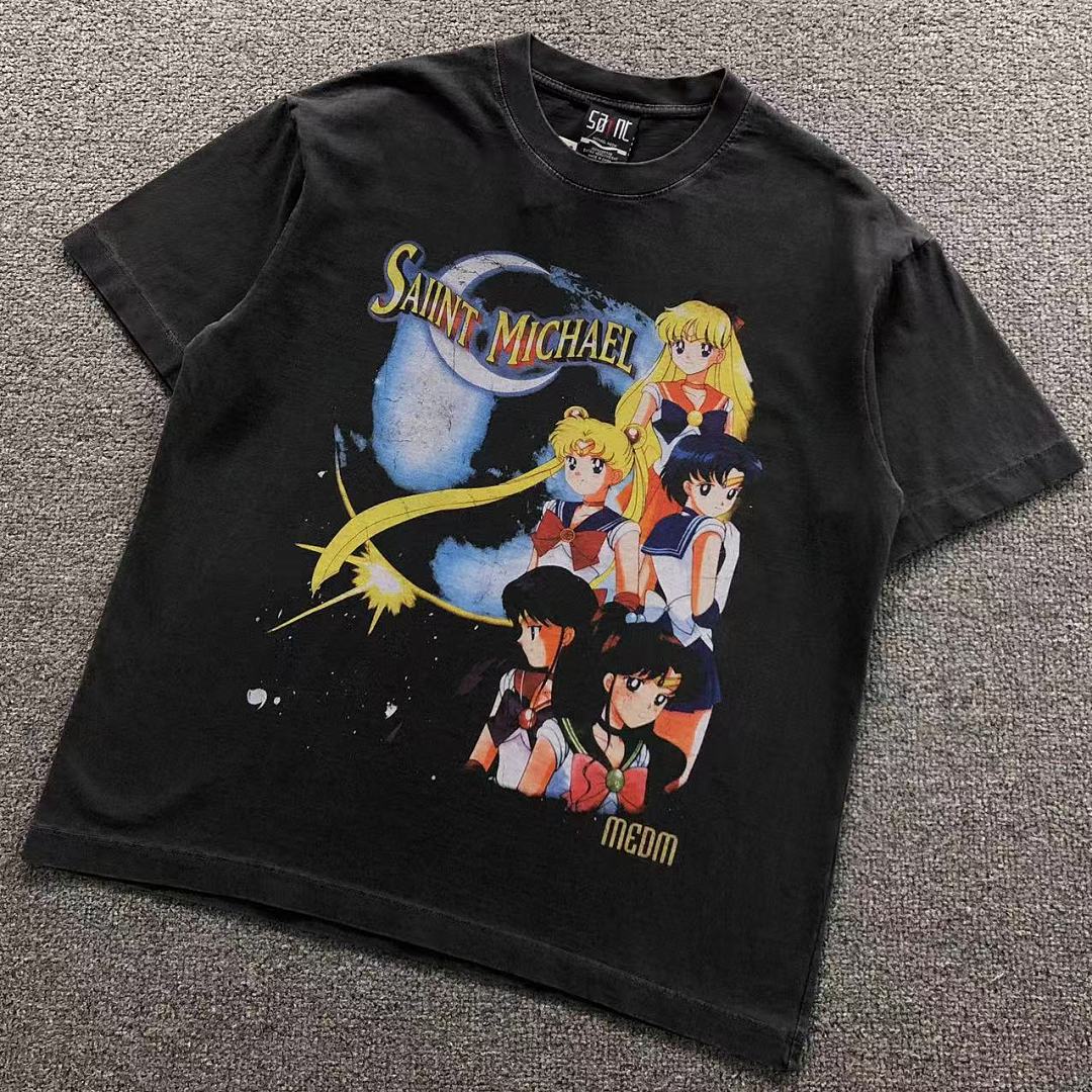 Chanel 98 SAINT MICHAEL T-SHIRT 42080502155 (Im 170Cm 60Kg I Wear Size S In The Phot) - Image 6