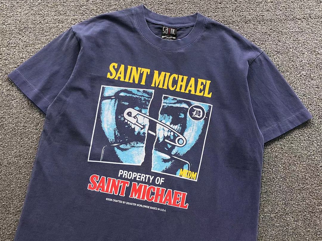 Chanel 98 SAINT MICHAEL T-SHIRT 42081401155 (Im 170Cm 60Kg I Wear Size S In The Phot) - Image 9