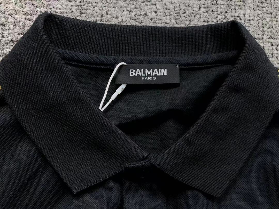 Unbranded 175 BALMAIN POLO 2201153101 (Im 170Cm 60Kg I Wear Size L In The Phot) - Image 14