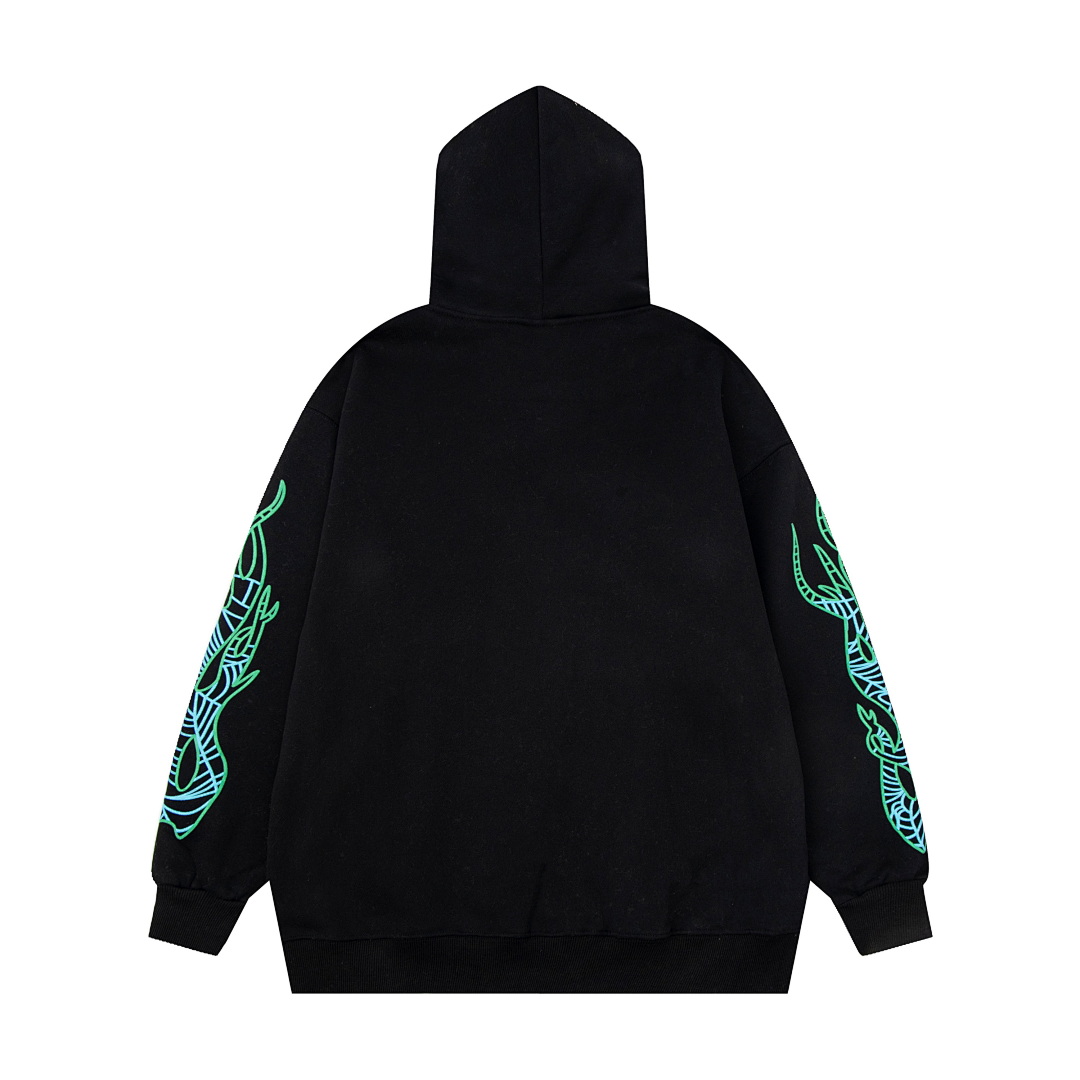 Sp5der TROUSERS115 SP5DER 555 HOODIE - Image 6