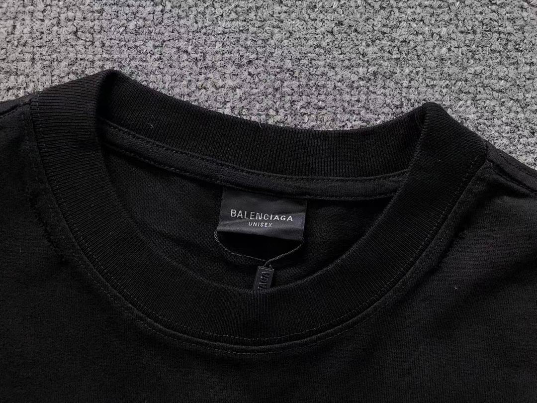 Balenciaga 115 B⭐L⭐⭐⭐IA⭐A T-SHIRT 5212220136 (Im 170Cm 60Kg I Wear Size L In The Phot) - Image 22
