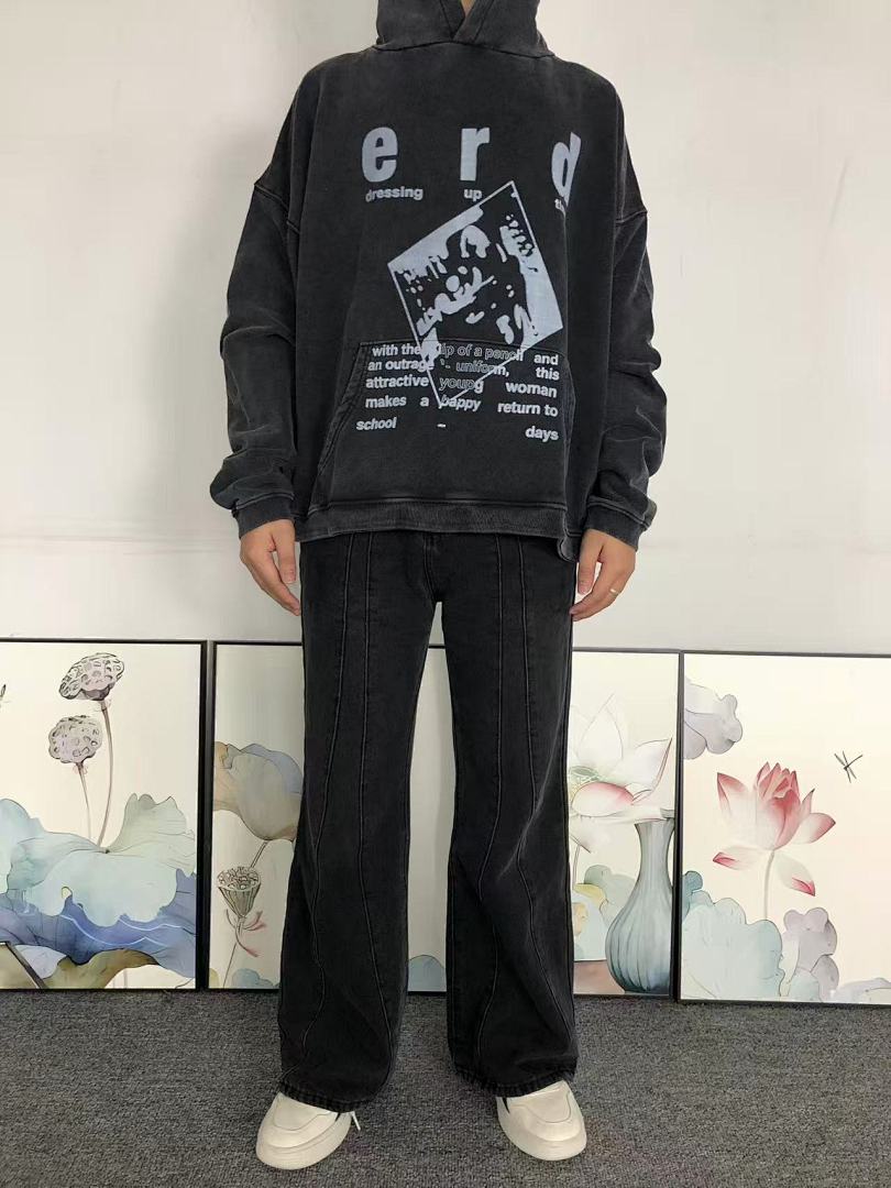 Chanel 178 ENFANTS RICHES DEPRIMES HOODIE 5102714136 (Im 170Cm 60Kg I Wear Size S In The Phot) - Image 3