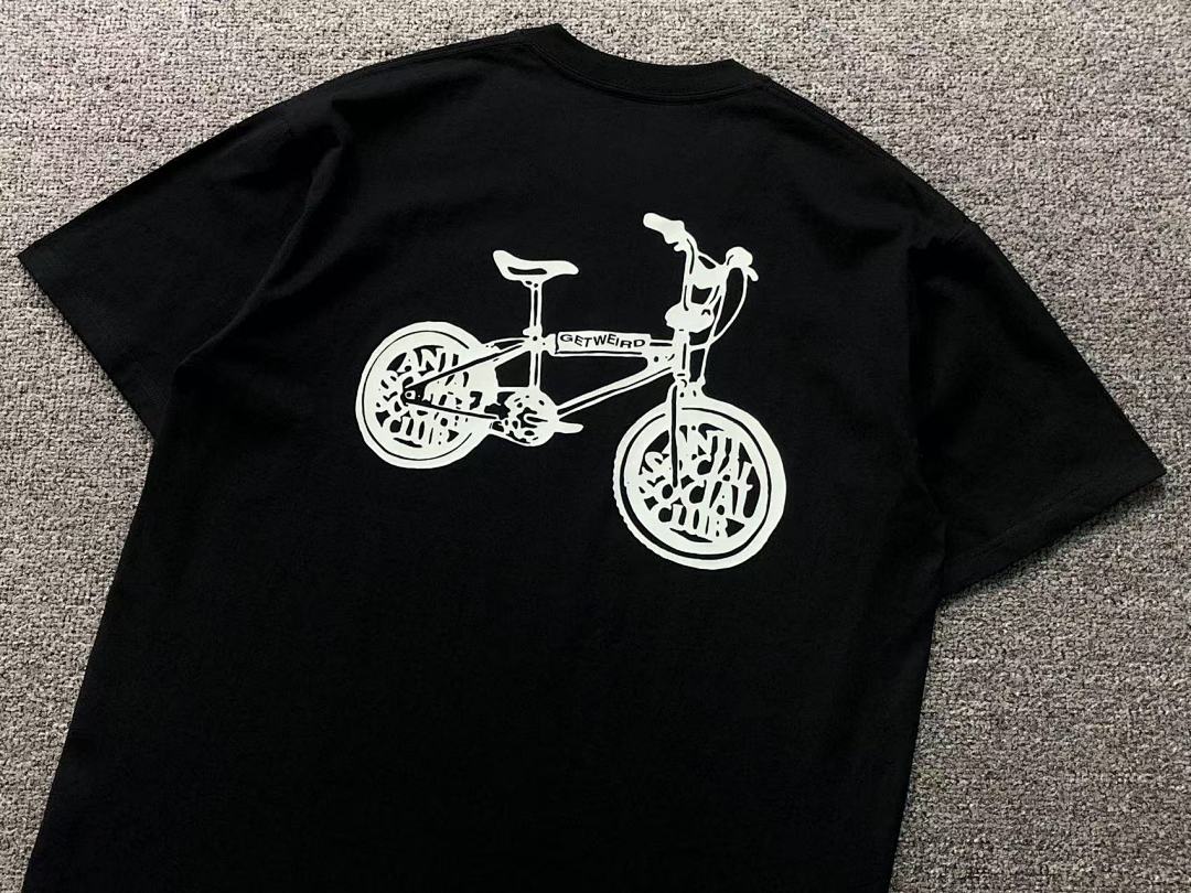 Christian Louboutin 85 ANTI SOCIAL CLUB T-SHIRT 4050130902 (Im 170Cm 60Kg I Wear Size L In The Phot) - Image 11