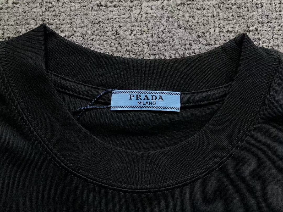 Prada 118 P⭐A⭐A T-SHIRT 5103121147 (Im 170Cm 60Kg I Wear Size M In The Phot) - Image 21