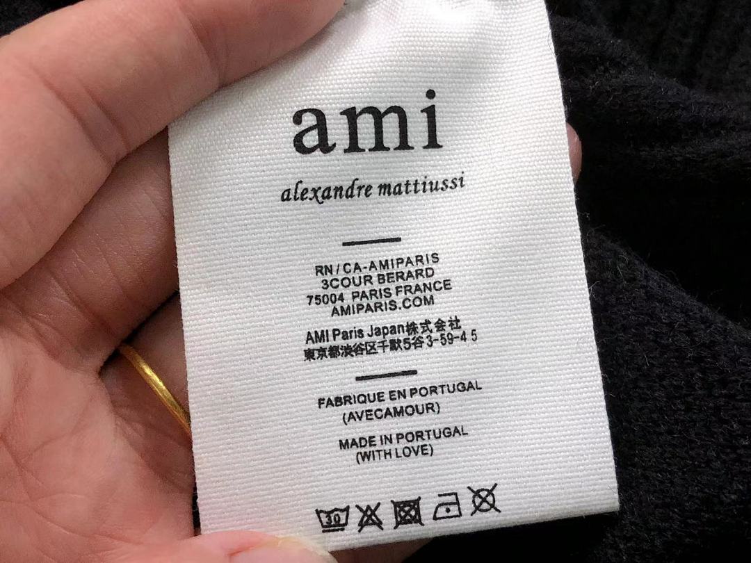 AMI 168 AMI SWEATER 21101103125 (Im 170Cm 60Kg I Wear Size M In The Phot) - Image 32
