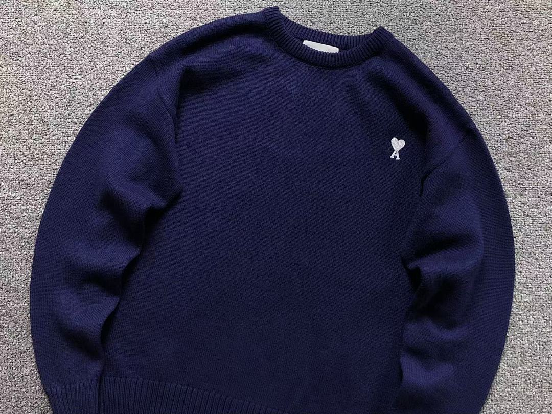 AMI 158 AMI SWEATER 21101110125 (Im 170Cm 60Kg I Wear Size S In The Phot) - Image 38