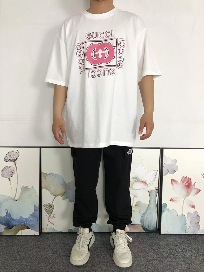 Gucci 108 G⭐C⭐I T-SHIRT 523170470 (Im 170Cm 60Kg I Wear Size L In The Phot) - Image 3
