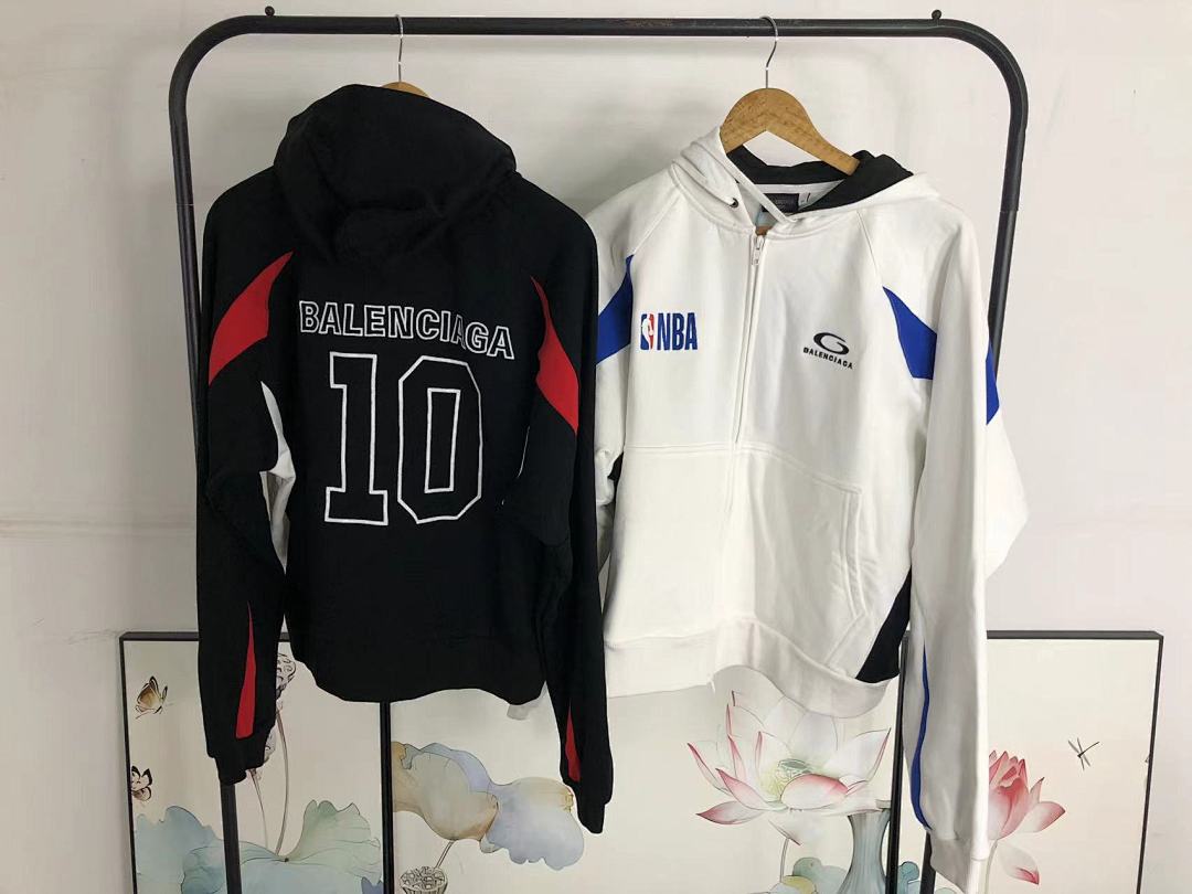 Balenciaga 318 B⭐L⭐⭐⭐IA⭐A NBA BASKETBALL HOODIE 22031909001 (Im 170Cm 60Kg I Wear Size XS In The Phot) - Image 42
