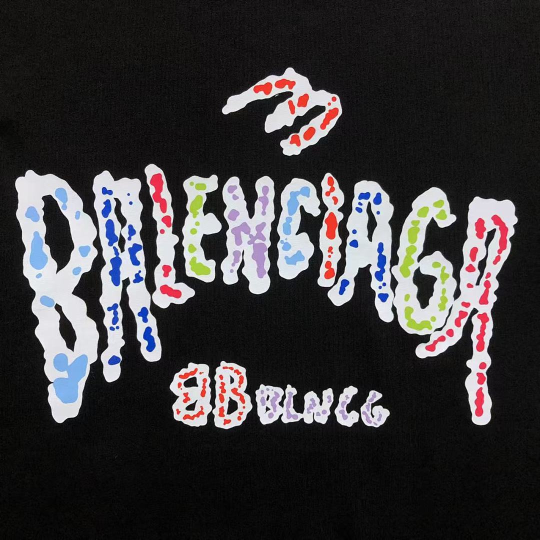 Balenciaga 108 B⭐L⭐⭐⭐IA⭐A T-SHIRT 41081919133 (Im 170Cm 60Kg I Wear Size S In The Phot) - Image 13