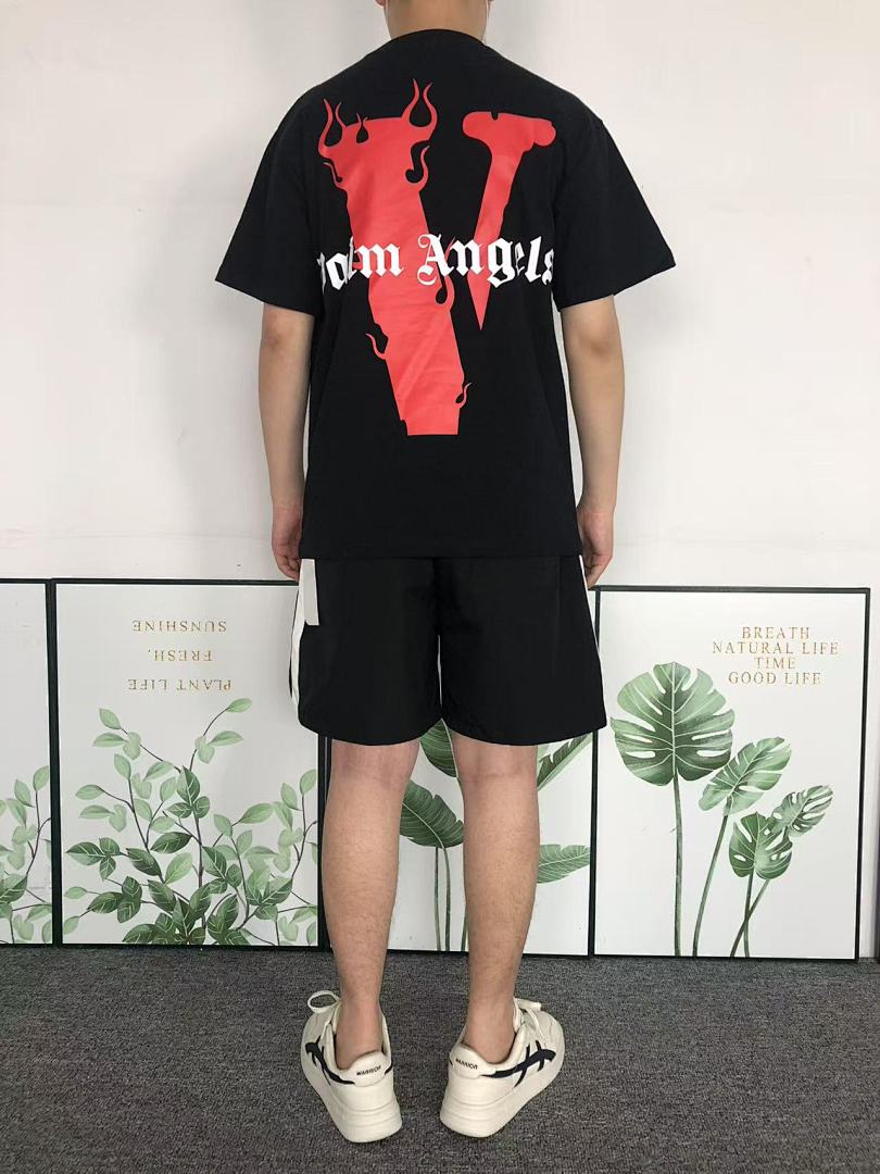 Palm Angels 69 VLONE PALM ANGELS T-SHIRT 504140791 (Im 170Cm 60Kg I Wear Size S In The Phot) - Image 4