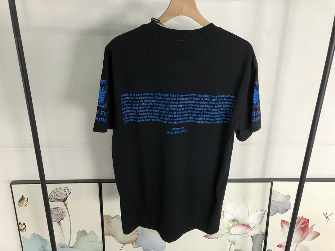 Balenciaga 95 B⭐L⭐⭐⭐IA⭐A T-SHIRT 5230501136 (Im 170Cm 60Kg I Wear Size XS In The Phot) - Image 22