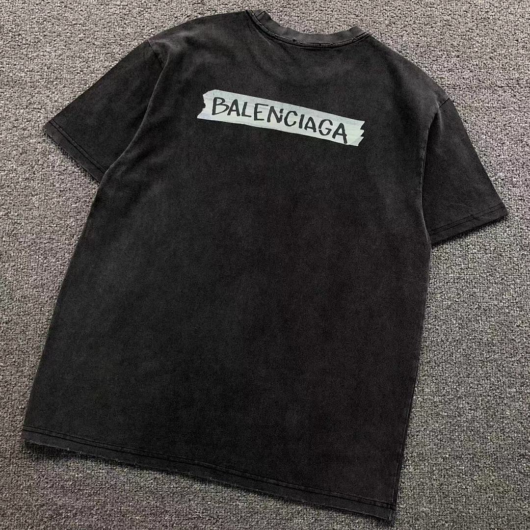 Balenciaga 98 B⭐L⭐⭐⭐IA⭐A T-SHIRT 5230503136 (Im 170Cm 60Kg I Wear Size XS In The Phot), photo 1