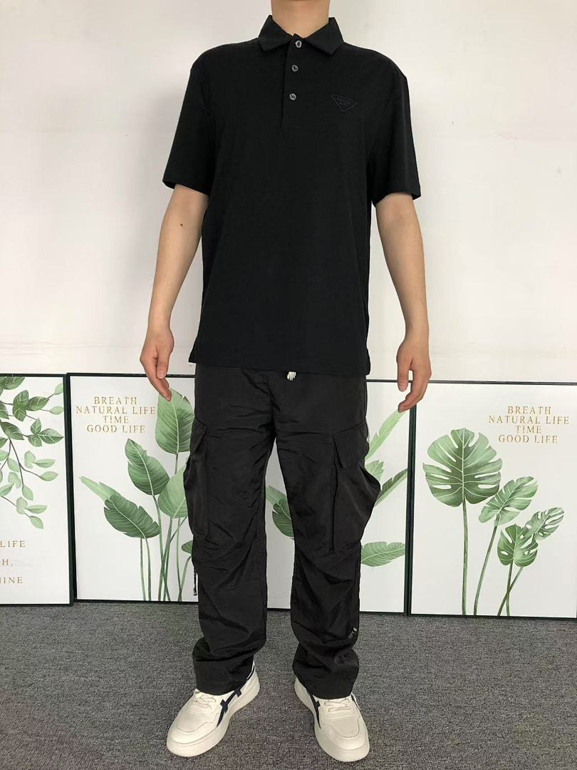 Prada 178 P⭐A⭐A POLO 502141404 (Im 170Cm 57Kg I Wear Size M In The Phot) - Image 3