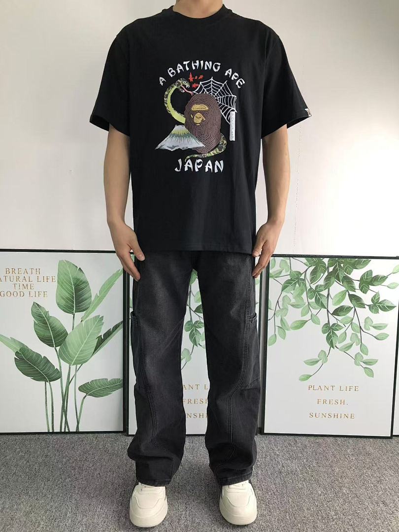 Bape 78 BAPE T-SHIRT 411181542 (Im 170Cm 57Kg I Wear Size S In The Phot) - Image 3