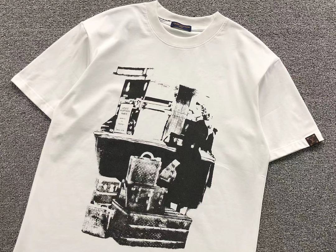 Louis Vuitton 125 L⭐ T-SHIRT 5241402147 (Im 170Cm 60Kg I Wear Size S In The Phot) - Image 9