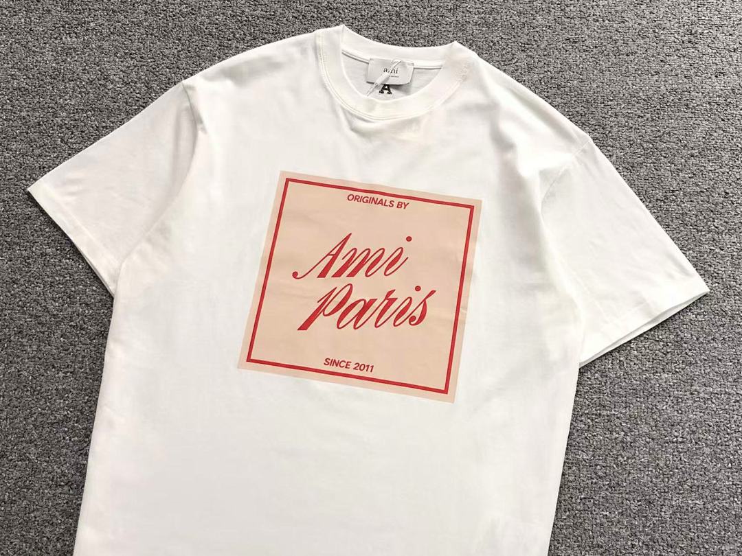AMI 95 AMI T-SHIRT 3203202021 (Im 170Cm 60Kg I Wear Size L In The Phot) - Image 8