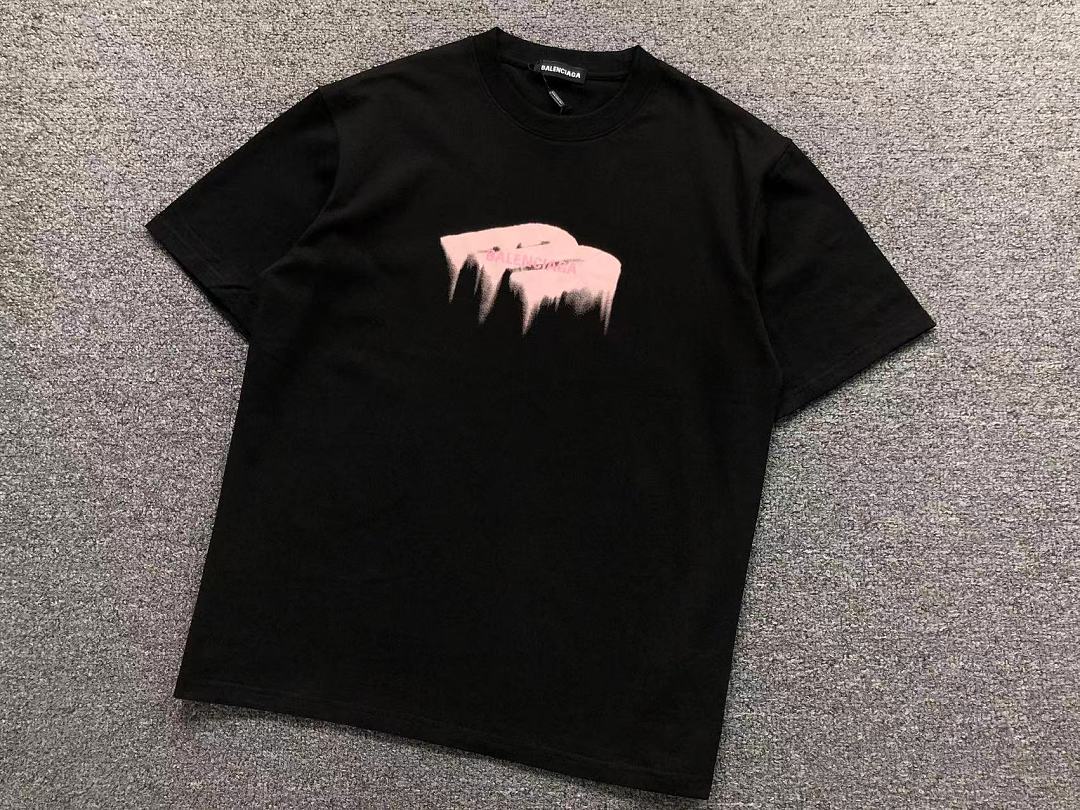 Balenciaga 113 B⭐L⭐⭐⭐IA⭐A T-SHIRT 5261104147 (Im 170Cm 60Kg I Wear Size M In The Phot) - Image 11
