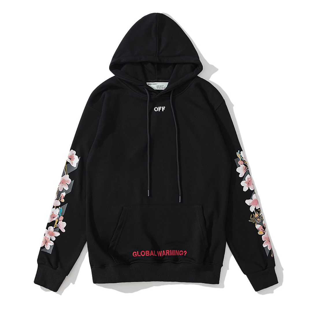 Off-White 109 OFF-WHITE (WHITE HOODIE) - Image 3