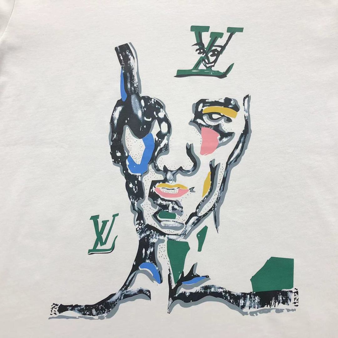 Louis Vuitton 128 L⭐ T-SHIRT 1101170521 (Im 170Cm 57Kg I Wear Size M In The Phot) - Image 9
