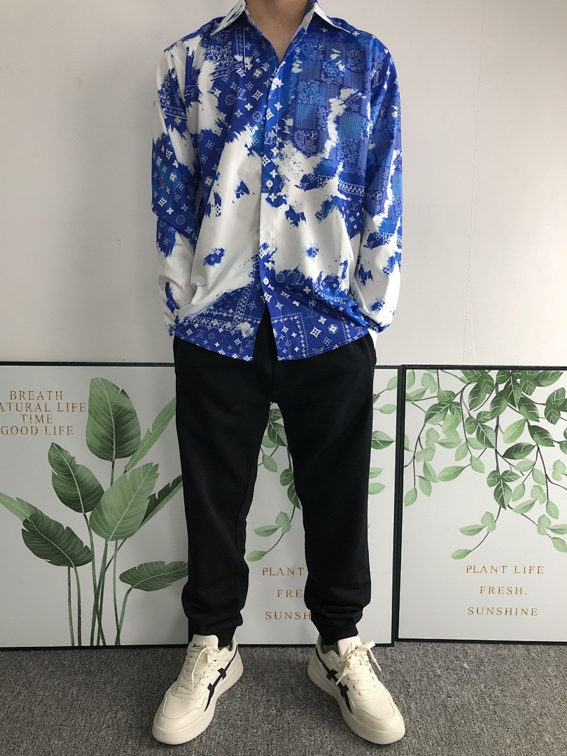 Louis Vuitton 116 L⭐ SHIRT 211050639 (Im 170Cm 55Kg I Wear Size L In The Phot) - Image 3